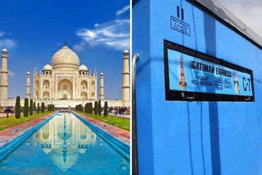 From Delhi: Taj Mahal and Agra Tour By Superfast Train