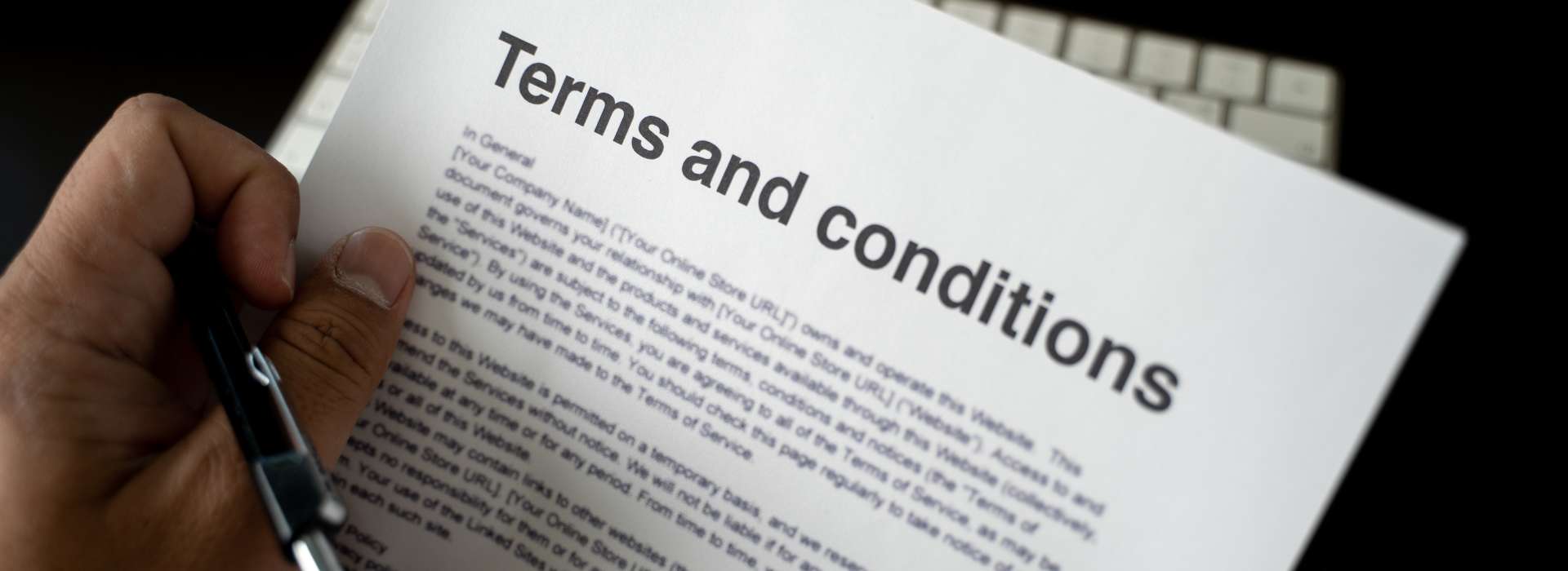 Terms And Conditions